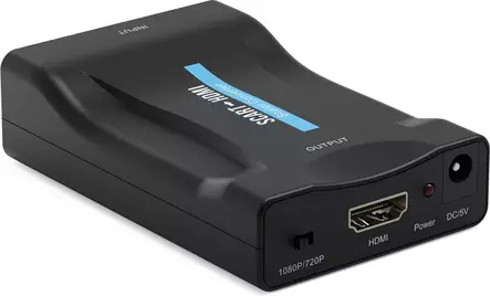 FUJ:TECH SCART-HDMI VIDEOADAPTERI - Adapterit ja jakajat - 6438148051990 - 2