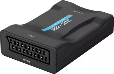 FUJ:TECH SCART-HDMI VIDEOADAPTERI - Adapterit ja jakajat - 6438148051990 - 1