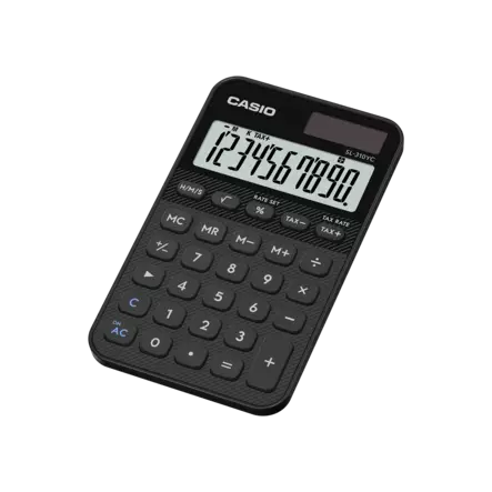 CASIO SL-310YC TASKULASKIN MUSTA - Laskimet - 4549526620850 - 2