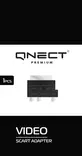 QNECT SCART-ADAPTERI, 103335 - Adapterit ja jakajat - 5706470091900 - 2