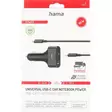 HAMA KANNETTAVAN USB-C AUTOLATURI - Kannettavan tietokoneen laturit - 4047443506290 - 2
