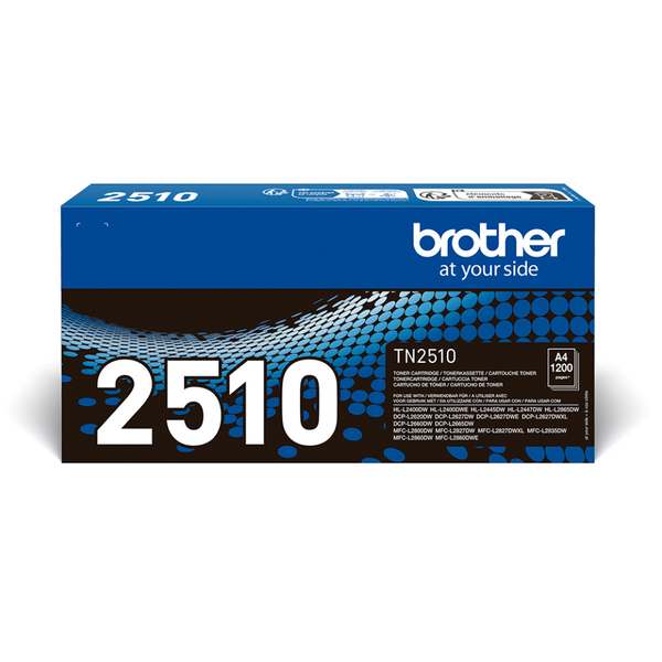 BROTHER TN-2510 MUSTA LASERVÄRIKASETTI - Brother-laservärit - 4977766830270 - 1