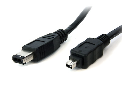 DELTACO FW-9-K FIREWIRE-KAAPELI 2M - Oheislaitekaapelit - 7340004627470 - 1