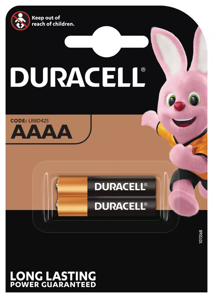 DURACELL ALKALINE AAAA-PARISTO 1.5V - Paristot ja akkuparistot - 5000394041660 - 1
