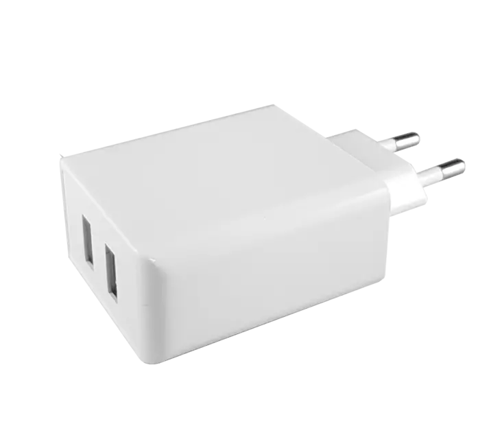 ENJOY VERKKOLATURI 4.8A 2X USB 2.4A - Verkkolaturit - 6438195014030 - 1