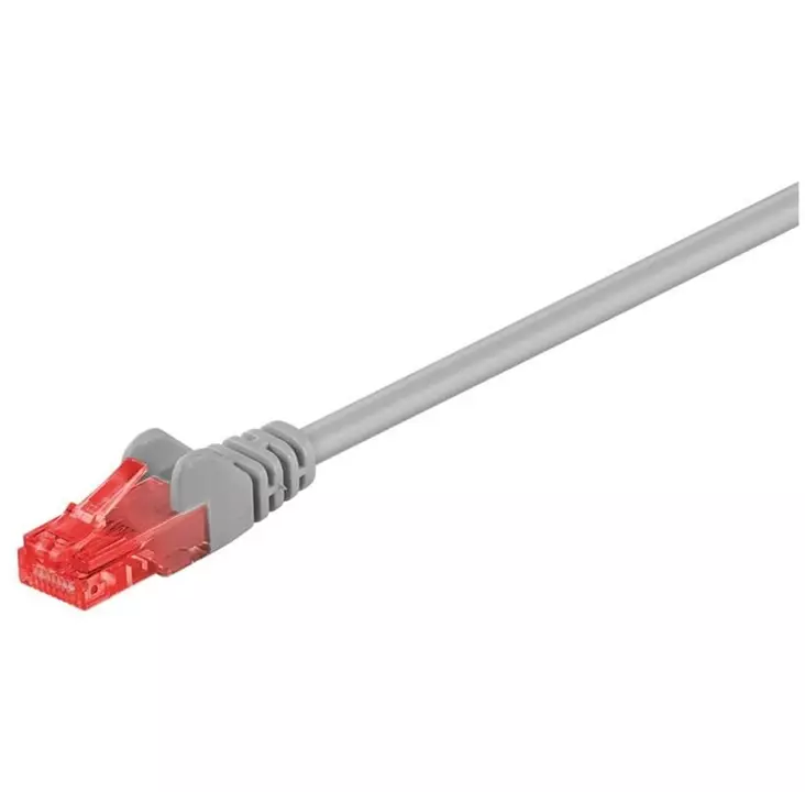 GOOBAY CAT6 U/UTP VERKKOKAAPELI, 0.5M - Verkkokaapelit - 4040849684340 - 1