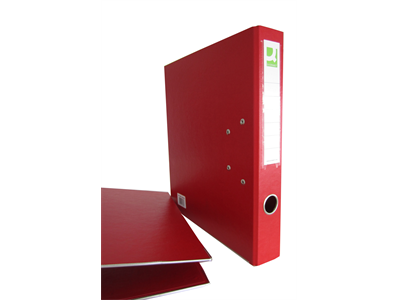 Q-CONNECT+ MAPPI 500 A4 PUNAINEN - Mapit ja kansiot - 5705831148970 - 1