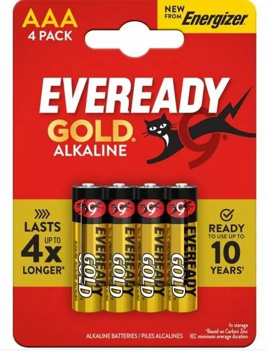 ENERGIZER EVERYDAY GOLD AAA-PARISTO - Paristot ja akkuparistot - 7638900205930 - 1