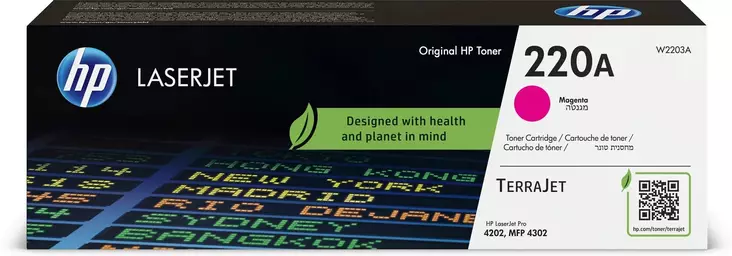 HP 220A W2203A MAGENTA LASERVÄRIKASETTI - HP-laservärit - 193808760280 - 1