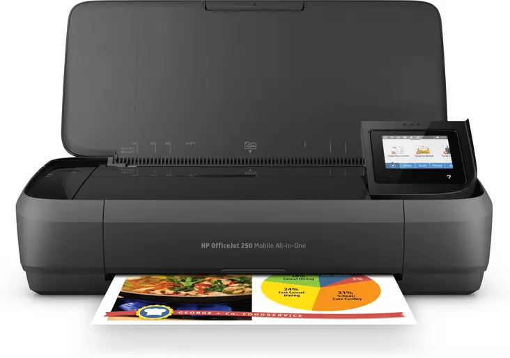 HP OFFICEJET 250 MOBILE AIO - Mustesuihkutulostimet - 889894442550 - 1