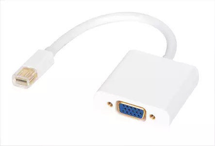 QNECT MINIDISPLAYPORT-VGA-ADAPTERI 0.1M - Adapterit ja jakajat - 5706470021891 - 2