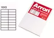 ARRON 16XS 105X37MM A4 TARRA-ARKKI - Tarra-arkit - 6416127323801 - 1