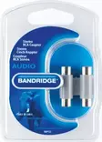 BANDRIDGE BAP122 STEREO RCA-JATKO - Adapterit ja jakajat - 8717587014031 - 2