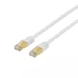 DELTACO CAT7 RJ-45 VERKKOKAAPELI 0.3 M - Verkkokaapelit - 7333048015501 - 1