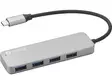 SANDBERG USB-C TO 4 X USB 3.0 HUB SAVER - USB-jakajat ja muistikortinlukijat - 5705730336201 - 1