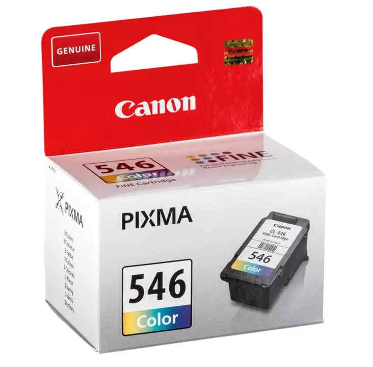 CANON CL-546 KOLMIVÄRIMUSTEPATRUUNA - Canon-mustesuihkuvärit - 4960999974521 - 1