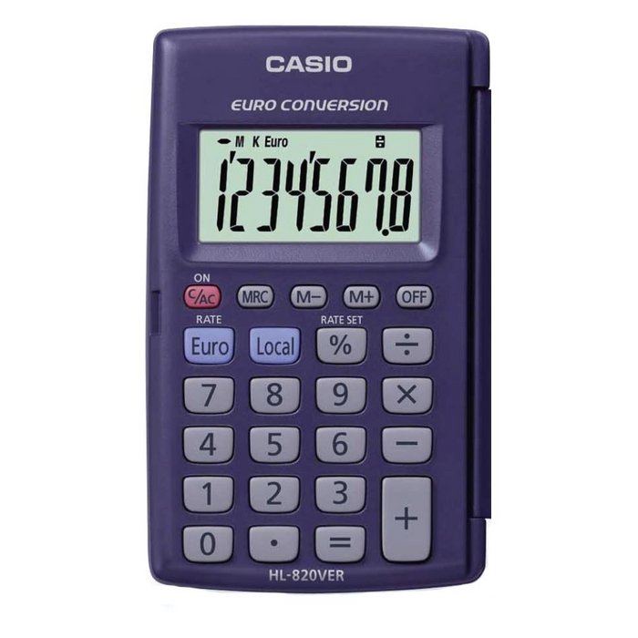 CASIO HL-820VER LASKIN, TASKUKOKOINEN - Laskimet - 4971850188711 - 1