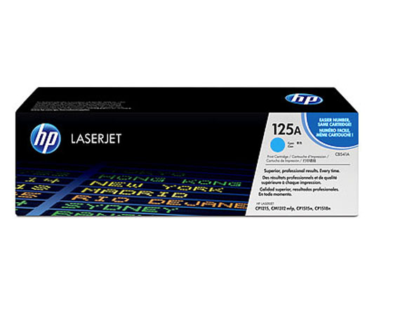 HP CB541A 125A CYAN LASERVÄRIKASETTI - HP-laservärit - 808736839181 - 1
