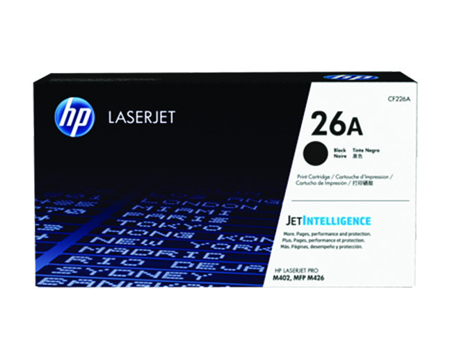 HP CF226A 26A MUSTA LASERVÄRIKASETTI - HP-laservärit - 889296154761 - 1
