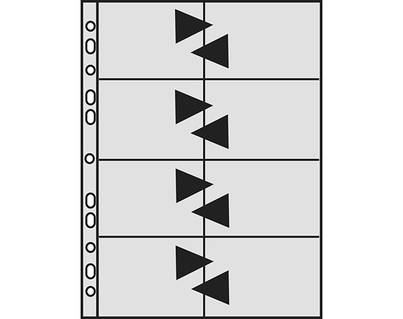 KÄYNTIKORTTITASKU A4 PP 70X95MM /10 - Muovitaskut - 5701216789301 - 1