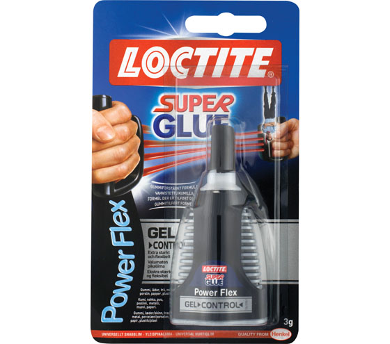 LOCTITE SUPER GLUE POWER FLEX PIKALIIMA - Teipit ja liimat - 5010266311241 - 1