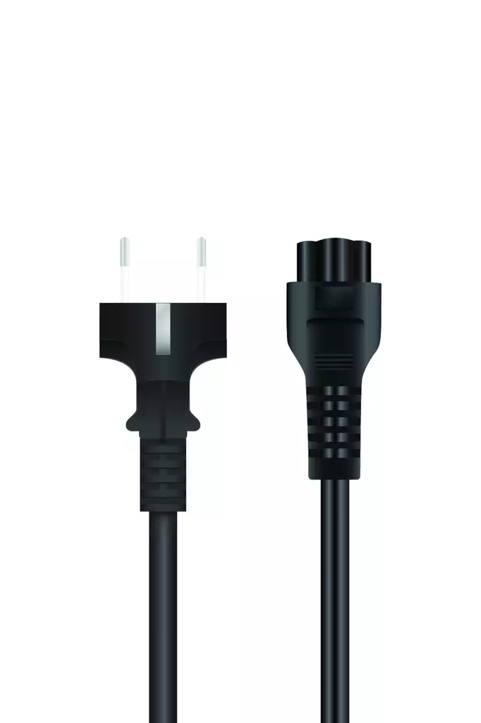 QNECT VIRTAJOHTO 2M, MUSTA - Oheislaitekaapelit - 5706470102231 - 1