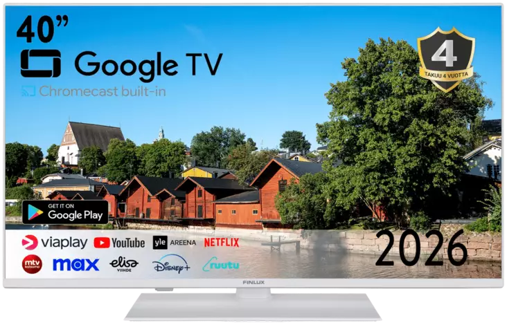 FINLUX 40" 40G8.3WCB FULL HD GOOGLE TV - Televisiot - 6418312177411 - 1