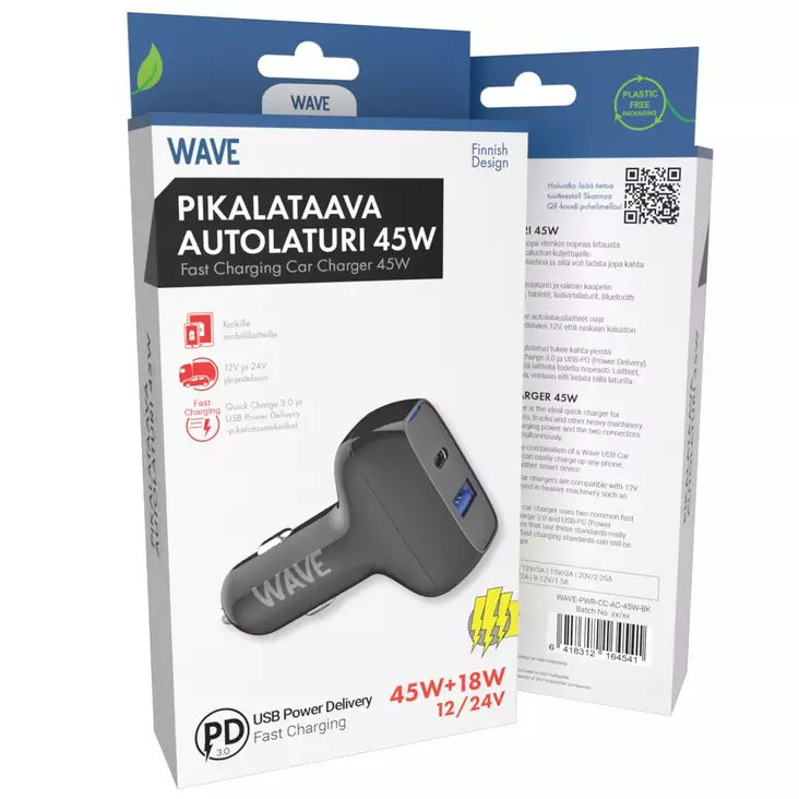 WAVE PIKALATAAVA AUTOLATURI 45W - Autolaturit - 6418312164541 - 1