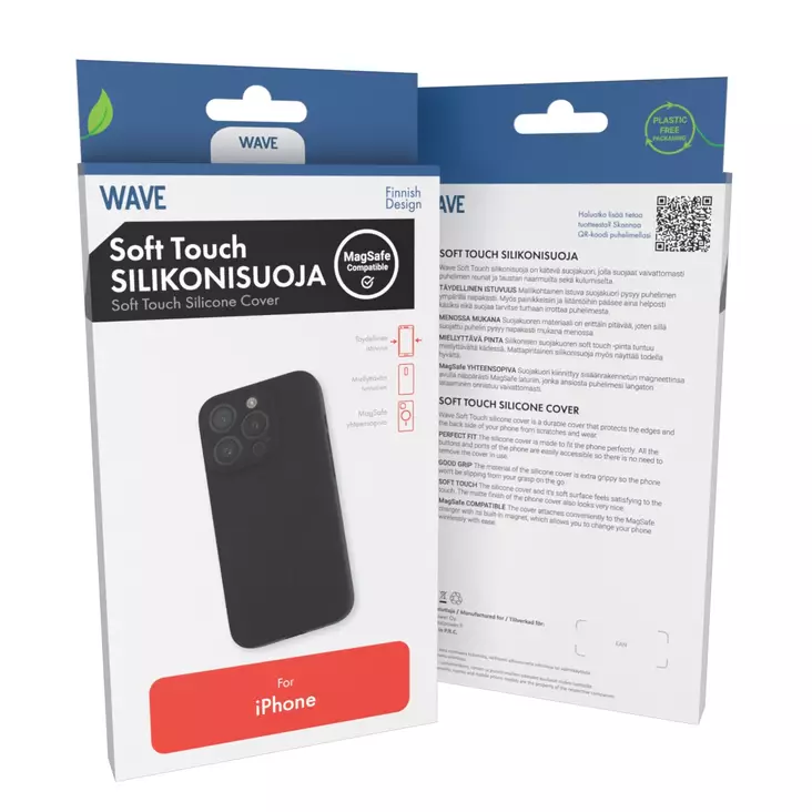 WAVE SOFT TOUCH APPLE IPHONE 16 PLUS - Suojakuoret, Apple - 6418312174601 - 1