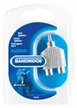 BANDRIDGE BAP124 RCA-JAKAJA - Adapterit ja jakajat - 8717587014062 - 2