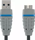 BANDRIDGE BCL5902 SS USB 3.0 -KAAPELI 2M - Oheislaitekaapelit - 8717587048432 - 1