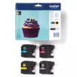 BROTHER LC-123 NELIVÄRIPAKKAUS - Brother-mustesuihkuvärit - 5014047563232 - 1
