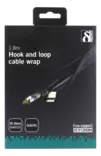 DELTACO LDR08 HOOK AND LOOP CABLE WRAP - Johtokourut - 7333048007582 - 3