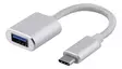 DELTACO USBC-1278 USB-C - USB-A ADAPTERI - Adapterit ja jakajat - 7333048027542 - 1