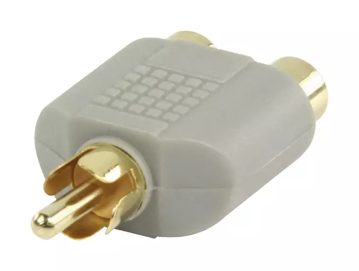 BANDRIDGE BAP124 RCA-JAKAJA - Adapterit ja jakajat - 8717587014062 - 1
