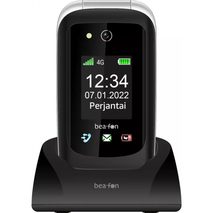 BEAFON SL720I 4G SIMPUKKAPUHELIN, MUSTA - Peruspuhelimet ja senioripuhelimet - 9120042778222 - 1