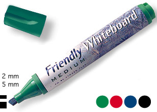 FRIENDLY VALKOTAULUTUSSISARJA, 4 VÄRIÄ - Valkotaulutussit - 7313790171502 - 1