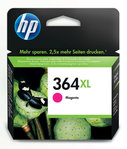 HP 364XL MAGENTA VÄRIPATRUUNA - HP-mustesuihkuvärit - 884962754542 - 1