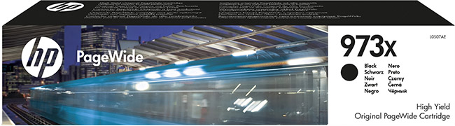 HP 973X MUSTA VÄRIPATRUUNA - HP-mustesuihkuvärit - 889296544692 - 1
