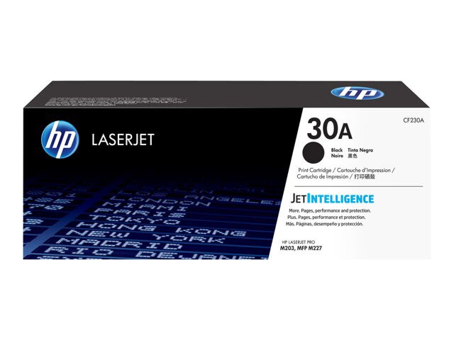 HP CF230A 30A MUSTA LASERVÄRIKASETTI - HP-laservärit - 889894797452 - 1