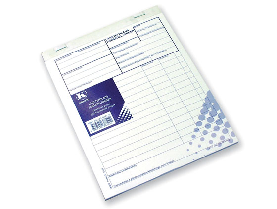 KARISTOPAP LÄHETE/TILAUSLOMAKE A5 - Lomakkeet - 9789512387212 - 1