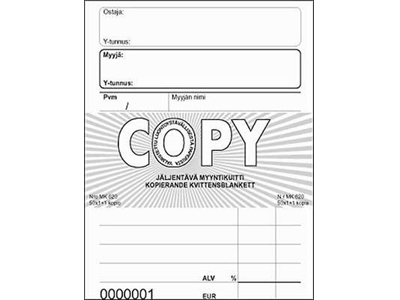 MYYNTIKUITTI 620 A6 PYSTY NROT/50+50 - Lomakkeet - 6417027112182 - 1