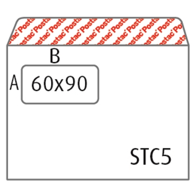 POSTAC ISOIKKUNAKUORI C5 VALKOINEN - Kirjekuoret - 5902934381192 - 1