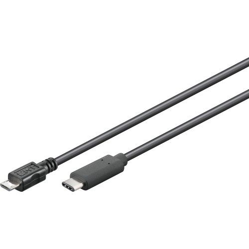 QNECT USB-C UROS - MICROUSB UROS 0.2M - Oheislaitekaapelit - 5706470062962 - 1