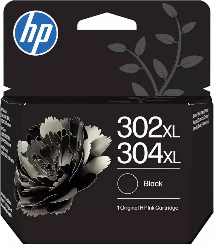 HP 302XL / 304XL MUSTA VÄRIPATRUUNA - HP-mustesuihkuvärit - 199764139702 - 1