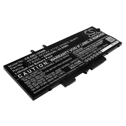 CAMERON SINO CS-DEL155NB 7.6V 8400MAH - Kannettavan tietokoneen akut - 4894128152903 - 1