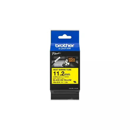 BROTHER HSE631E 11.2MM LÄMPÖKUTISTESUKKA - Brother-teipit - 4977766822923 - 1