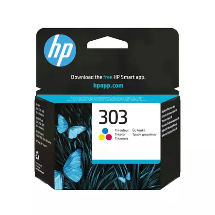 HP 303 KOLMIVÄRIMUSTEPATRUUNA - HP-mustesuihkuvärit - 199764694553 - 1