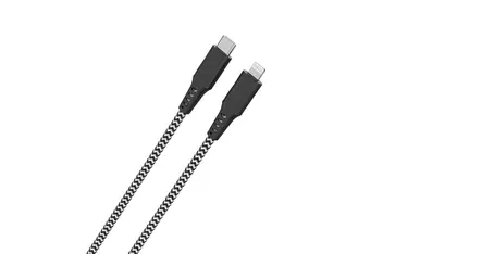 WAVE PUNOTTU LIGHTNING DATAKAAPELI 1.5M - Lataus- ja datakaapelit - 6418312173963 - 2