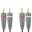 BANDRIDGE BAL4205 STEREO RCA-KAAPELI 5M - Äänikaapelit - 8717587011443 - 1